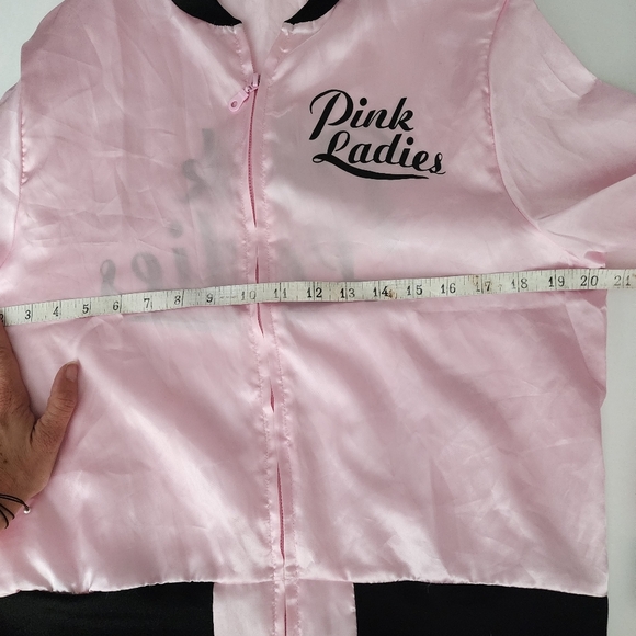 Pink Ladies Jacket Grease Medium Large - Picture 7 of 7